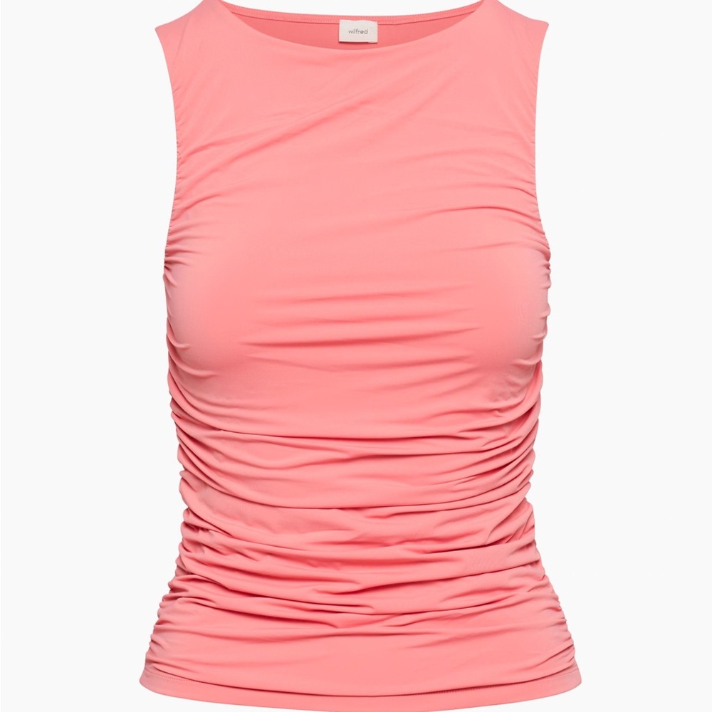 Wilfred Musing Top in Coral Pink colour